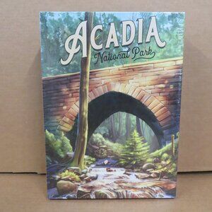 Lantern Press Acadia National Park Oil Painting Jigsaw Puzzle 1000 Pc. NIB 19x27